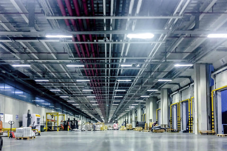 Освещение склада Освещение склада