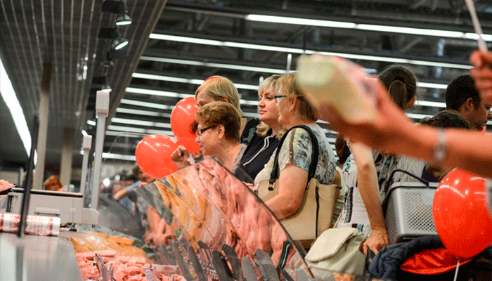 Освещение рыбного отдела в магазине Освещение рыбного отдела в магазине